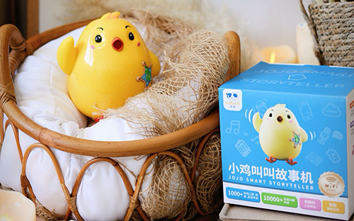 小鸡叫叫故事机|开机即听1000+故事,真人录音+AI对话,陪伴宝宝每一刻